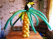 Пальма из шаров: варианты оформления веселых вечеринок